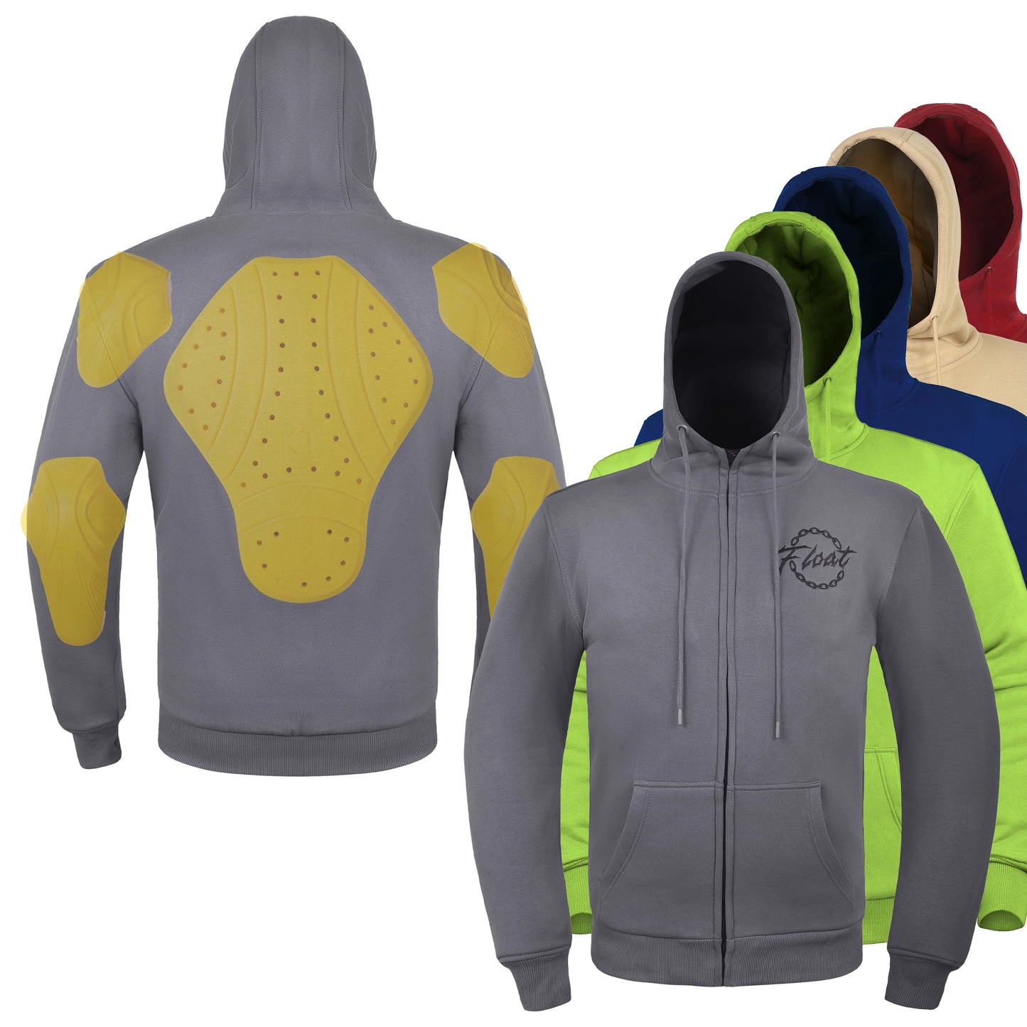 T.A.C. Armoured Zip-Up Hoodie