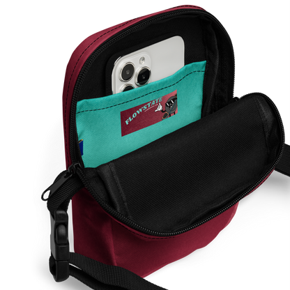 Utility crossbody bag (Red)